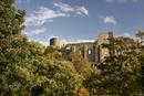 0390 The Mediaeval Castle of Barnard Castle, County Durham in Autumn